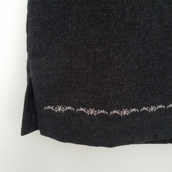 Old Navy Women Skirt Size 12 Gray - Picture 6 of 10